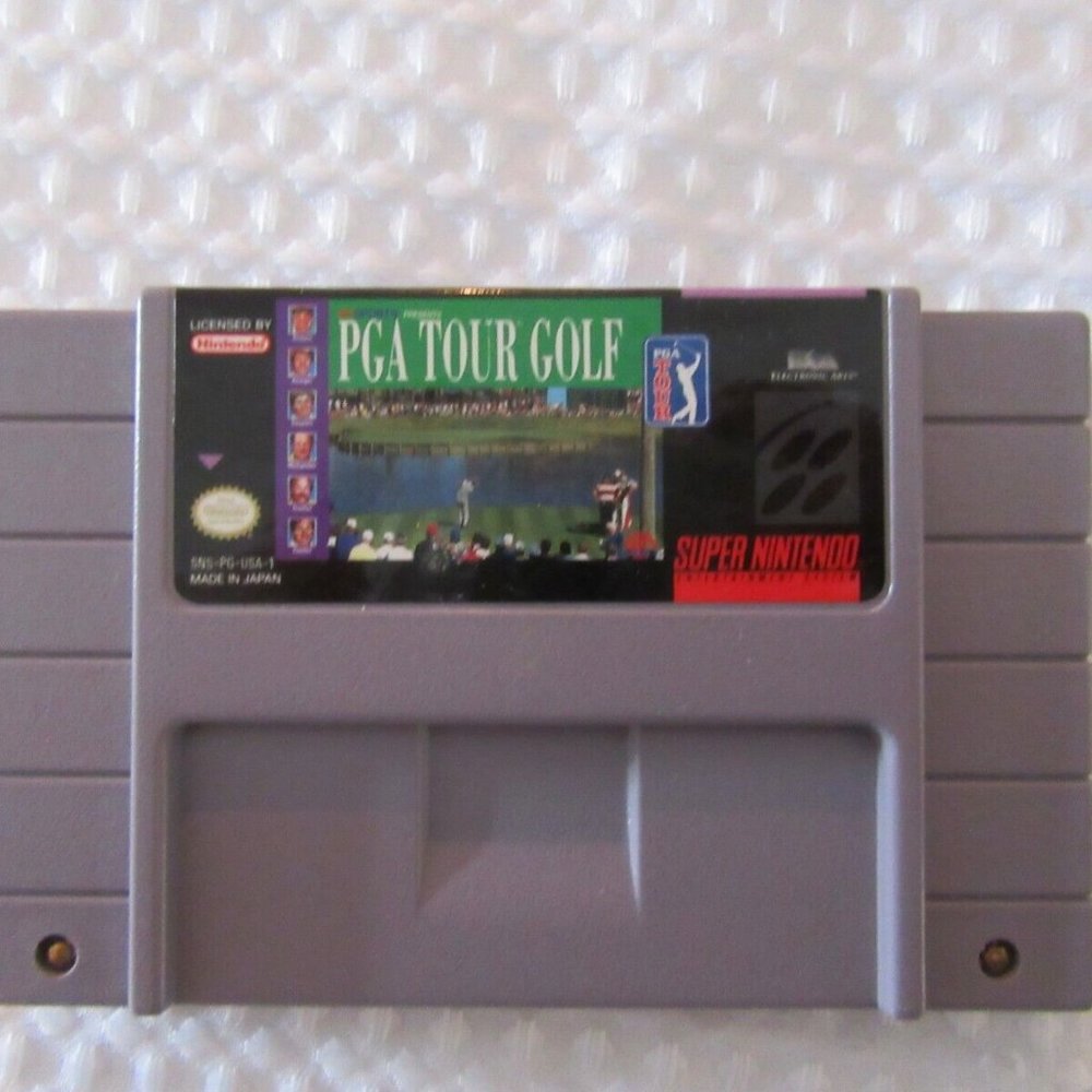 Super Nintendo Game PGA Tour Golf